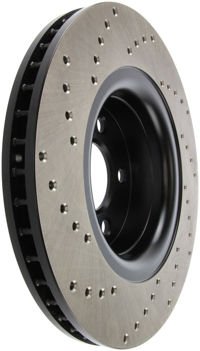 StopTech 128.61112L StopTech Sport Cross Drilled Brake Rotor; Front Left - Truck Part Superstore