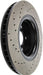 StopTech 128.61112L StopTech Sport Cross Drilled Brake Rotor; Front Left - Truck Part Superstore