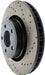StopTech 128.61112L StopTech Sport Cross Drilled Brake Rotor; Front Left - Truck Part Superstore