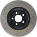 StopTech 128.61112L StopTech Sport Cross Drilled Brake Rotor; Front Left - Truck Part Superstore