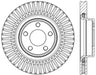 StopTech 128.61112L StopTech Sport Cross Drilled Brake Rotor; Front Left - Truck Part Superstore