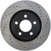 StopTech 128.61112L StopTech Sport Cross Drilled Brake Rotor; Front Left - Truck Part Superstore