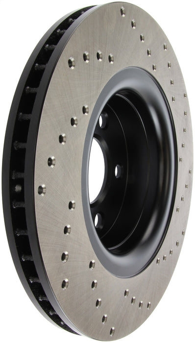 StopTech 128.61112R StopTech Sport Cross Drilled Brake Rotor; Front Right - Truck Part Superstore