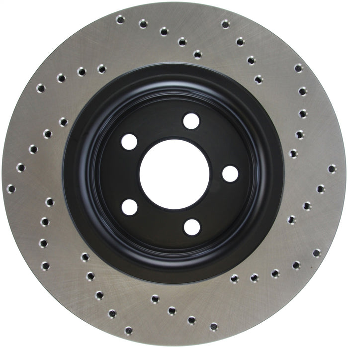 StopTech 128.61112R StopTech Sport Cross Drilled Brake Rotor; Front Right - Truck Part Superstore