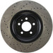 StopTech 128.61114L StopTech Sport Cross Drilled Brake Rotor; Front Left - Truck Part Superstore