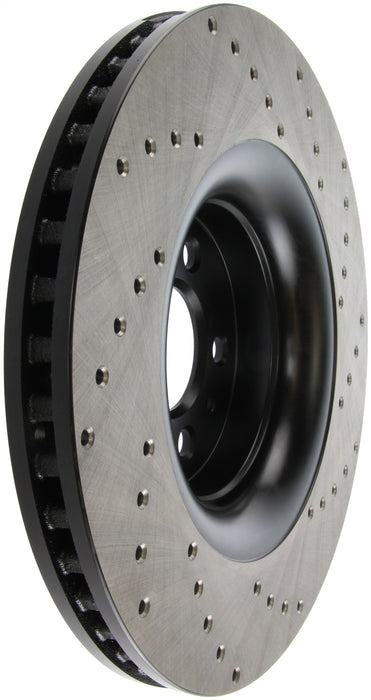StopTech 128.61114R StopTech Sport Cross Drilled Brake Rotor; Front Right - Truck Part Superstore