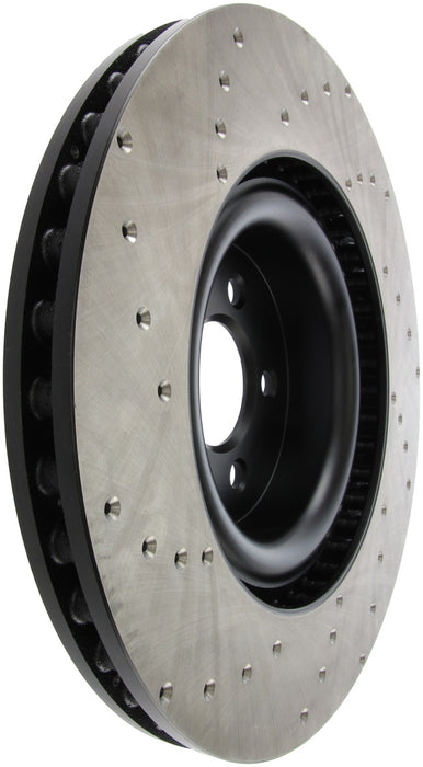 StopTech 128.61116L StopTech Sport Cross Drilled Brake Rotor; Front Left - Truck Part Superstore
