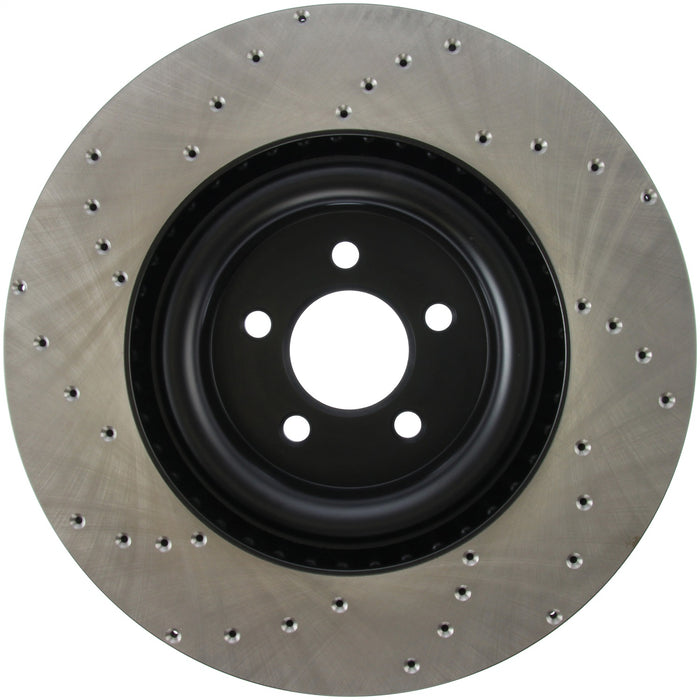 StopTech 128.61116L StopTech Sport Cross Drilled Brake Rotor; Front Left - Truck Part Superstore