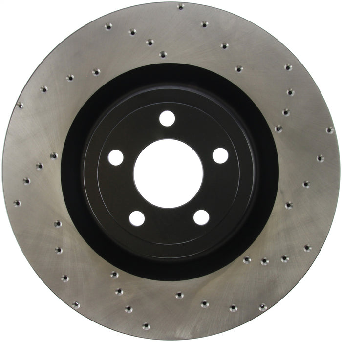 StopTech 128.61116L StopTech Sport Cross Drilled Brake Rotor; Front Left - Truck Part Superstore
