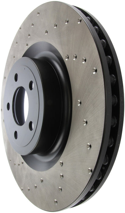 StopTech 128.61116R StopTech Sport Cross Drilled Brake Rotor; Front Right - Truck Part Superstore
