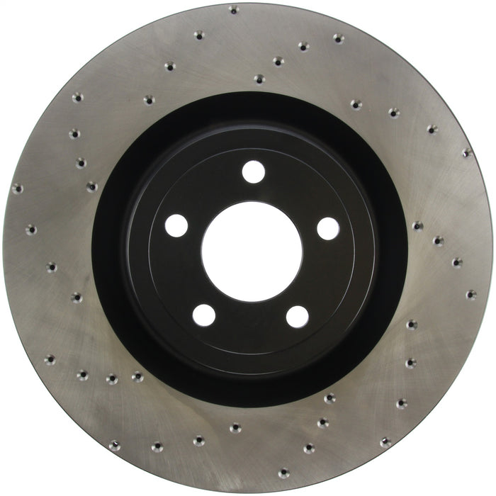 StopTech 128.61116R StopTech Sport Cross Drilled Brake Rotor; Front Right - Truck Part Superstore
