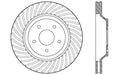 StopTech 128.62046L StopTech Sport Cross Drilled Brake Rotor; Front Left - Truck Part Superstore