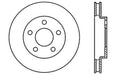 StopTech 128.62056CR StopTech Sport Cryo Cross Drilled Brake Rotor; Front Right - Truck Part Superstore