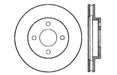 StopTech 128.62072L StopTech Sport Cross Drilled Brake Rotor; Front Left - Truck Part Superstore