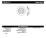 StopTech 128.62117L StopTech Sport Cross Drilled Brake Rotor; Rear Left - Truck Part Superstore