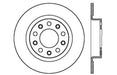 StopTech 128.63077CR StopTech Sport Cryo Cross Drilled Brake Rotor; Rear Right - Truck Part Superstore
