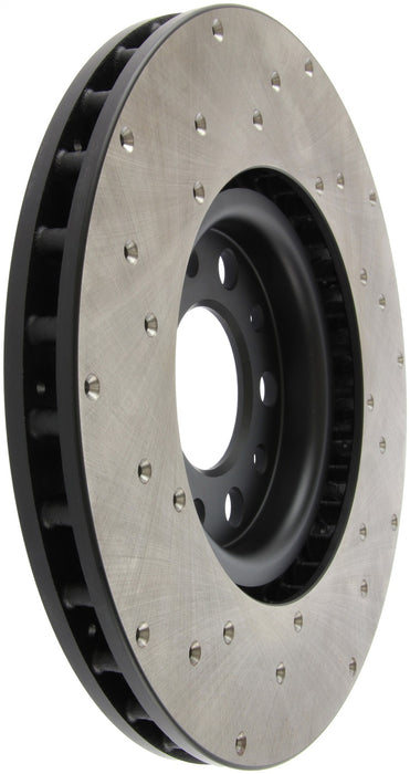 StopTech 128.63080L StopTech Sport Cross Drilled Brake Rotor; Front Left - Truck Part Superstore