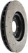 StopTech 128.63080L StopTech Sport Cross Drilled Brake Rotor; Front Left - Truck Part Superstore