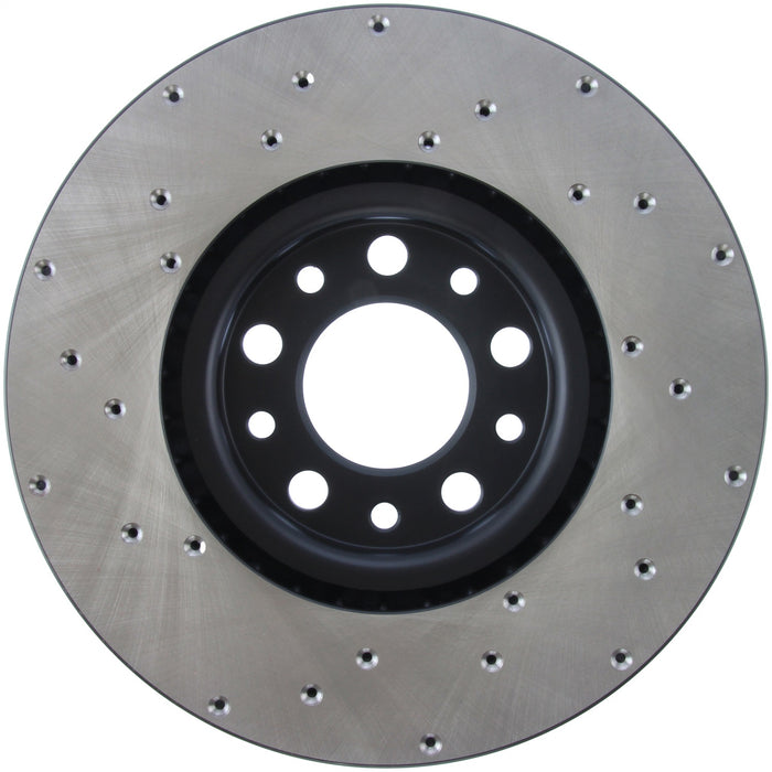 StopTech 128.63080L StopTech Sport Cross Drilled Brake Rotor; Front Left - Truck Part Superstore