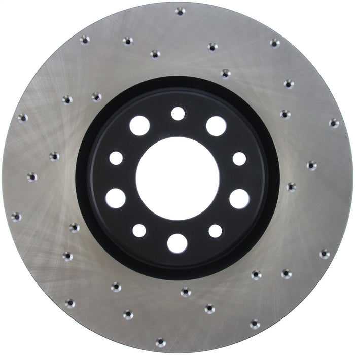 StopTech 128.63080L StopTech Sport Cross Drilled Brake Rotor; Front Left - Truck Part Superstore