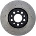 StopTech 128.63080L StopTech Sport Cross Drilled Brake Rotor; Front Left - Truck Part Superstore