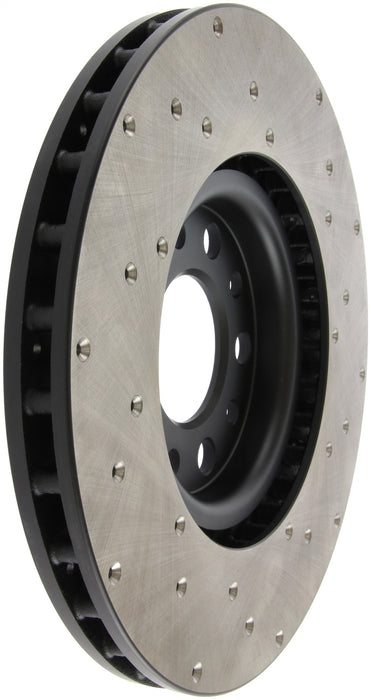 StopTech 128.63080R StopTech Sport Cross Drilled Brake Rotor; Front Right - Truck Part Superstore