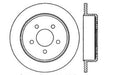 StopTech 128.65052L StopTech Sport Cross Drilled Brake Rotor; Rear Left - Truck Part Superstore
