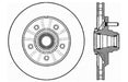 StopTech 128.65081L StopTech Sport Cross Drilled Brake Rotor; Front Left - Truck Part Superstore