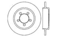 StopTech 128.65090CR StopTech Sport Cryo Cross Drilled Brake Rotor; Rear Right - Truck Part Superstore