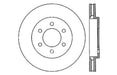 StopTech 128.65097CR StopTech Sport Cryo Cross Drilled Brake Rotor; Front Right - Truck Part Superstore