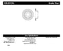 StopTech 128.65133L StopTech Sport Cross Drilled Brake Rotor; Rear Left - Truck Part Superstore