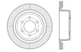 StopTech 128.65135L StopTech Sport Cross Drilled Brake Rotor; Rear Left - Truck Part Superstore