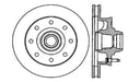 StopTech 128.66027CR StopTech Sport Cryo Cross Drilled Brake Rotor; Front Right - Truck Part Superstore