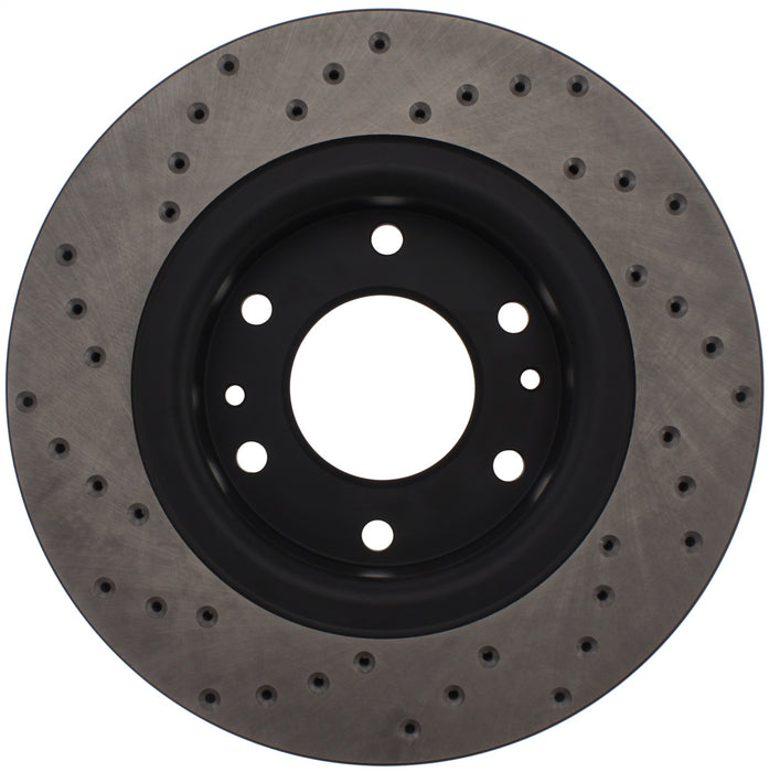 StopTech 128.66063L StopTech Sport Cross Drilled Brake Rotor; Front Left - Truck Part Superstore