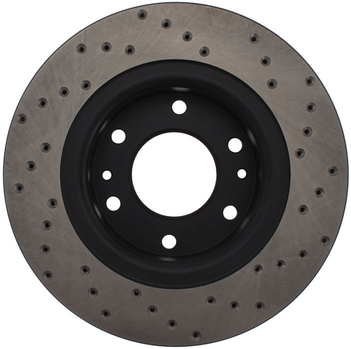 StopTech 128.66063R StopTech Sport Cross Drilled Brake Rotor; Front Right - Truck Part Superstore