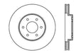 StopTech 128.66064L StopTech Sport Cross Drilled Brake Rotor; Front Left - Truck Part Superstore