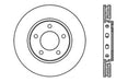 StopTech 128.67049L StopTech Sport Cross Drilled Brake Rotor; Front Left - Truck Part Superstore