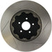 StopTech 129.42104.14 StopTech AeroRotor 2 Piece Black Hat No Rotor Coating Slotted; Front Right - Truck Part Superstore