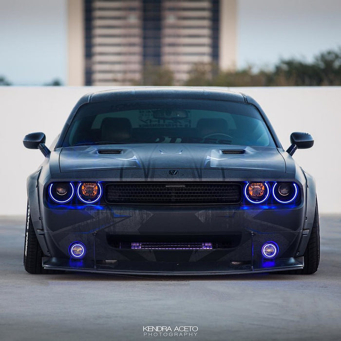 Oracle Lighting 1292-332 Dynamic ColorSHIFT Headlight Halo Kit - Surface Mount - Truck Part Superstore