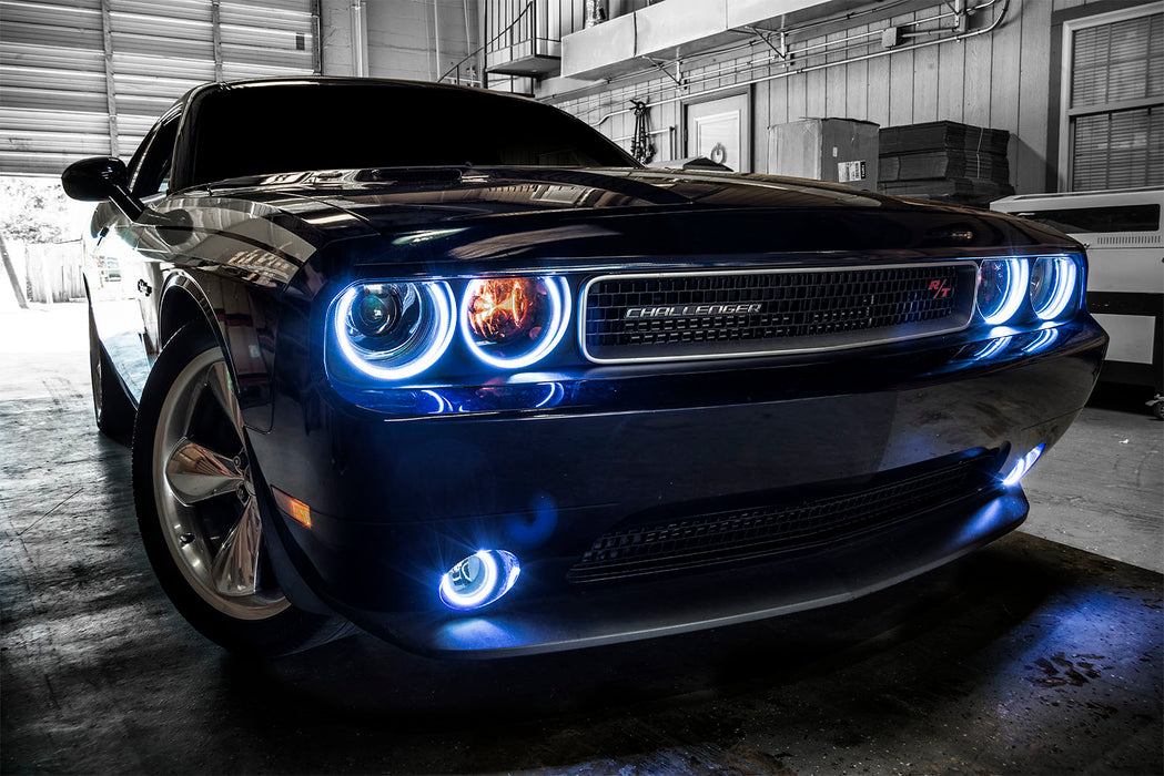 Oracle Lighting 1292-332 Dynamic ColorSHIFT Headlight Halo Kit - Surface Mount - Truck Part Superstore