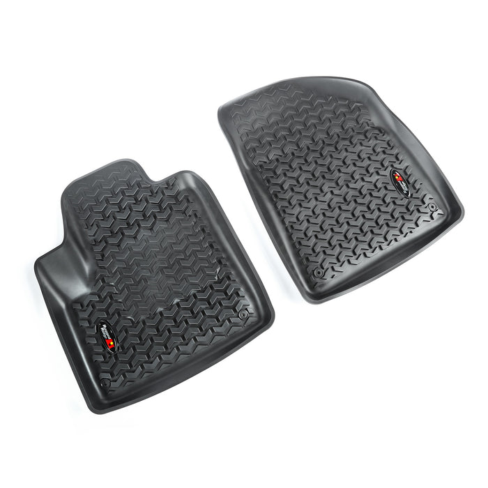 Rugged Ridge 12920.33 Floor Liner; Front; Pair; Black; - Truck Part Superstore