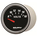 AutoMeter 1293 GAUGE; VOLTMETER; 2 1/16in.; 18V; ELEC; DESIGNER BLACK II - Truck Part Superstore