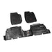 Rugged Ridge 12987.01 All Terrain Floor Liner; Rear; Black; PVC; Textured; - Truck Part Superstore