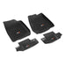 Rugged Ridge 12987.02 All Terrain Floor Liner; Rear; PVC; Black; Textured; - Truck Part Superstore