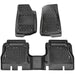Rugged Ridge 12987.44 Floor Liner Kit; Front/Rear; Black; - Truck Part Superstore