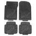 Rugged Ridge 12987.90 Universal Trim Set; Front And Rear; 4 pc.; For Floor Liners; Graphite Black; - Truck Part Superstore