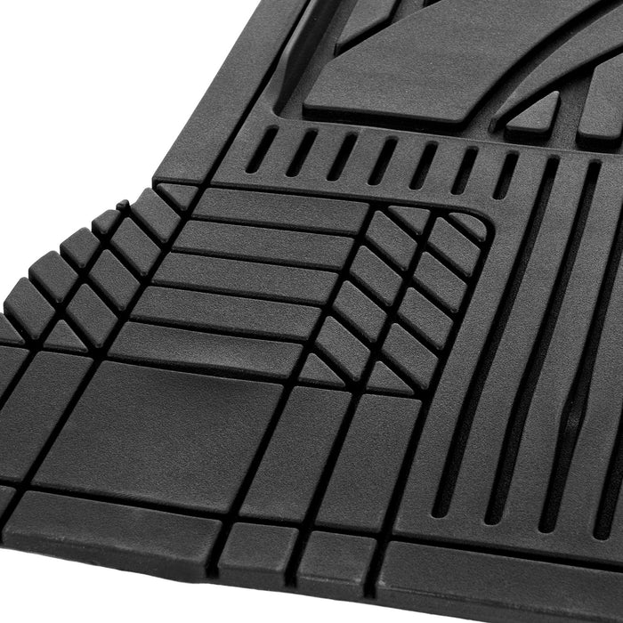 Rugged Ridge 12987.90 Universal Trim Set; Front And Rear; 4 pc.; For Floor Liners; Graphite Black; - Truck Part Superstore