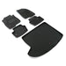 Rugged Ridge 12988.27 All Terrain Floor Liner; Front And Rear; 5-Piece; Includes Cargo Liner; Black; - Truck Part Superstore