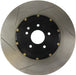 StopTech 129.42104.14 StopTech AeroRotor 2 Piece Black Hat No Rotor Coating Slotted; Front Right - Truck Part Superstore