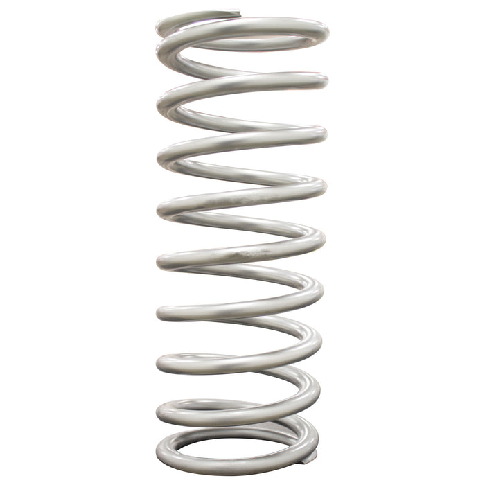 QA1 12HT220 Spring, Cr-Si High Travel 2-1/2" Id 12" X 220 Lbs/In. Silver Pwdr Coat - Truck Part Superstore